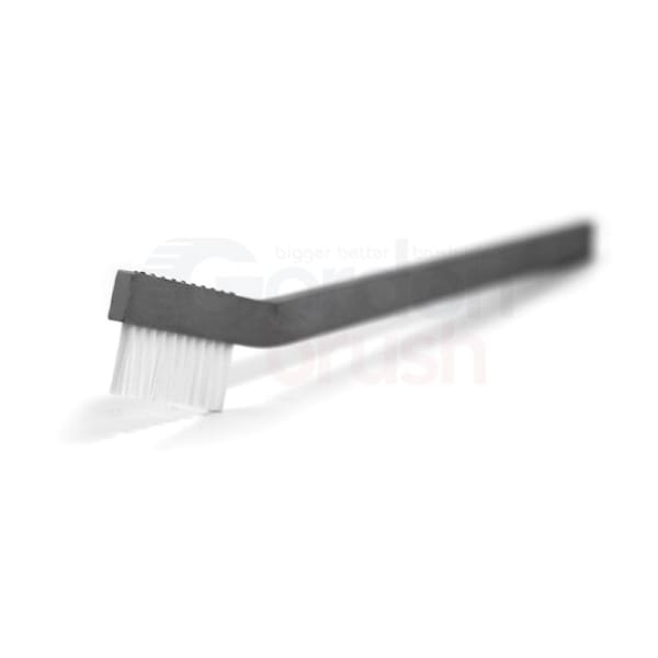 Gordon Brush 2x11 Row 0.010 Static Dissipative Nylon Bristle Al Handle Hand-Laced, PK12 11S9AG-12 - main